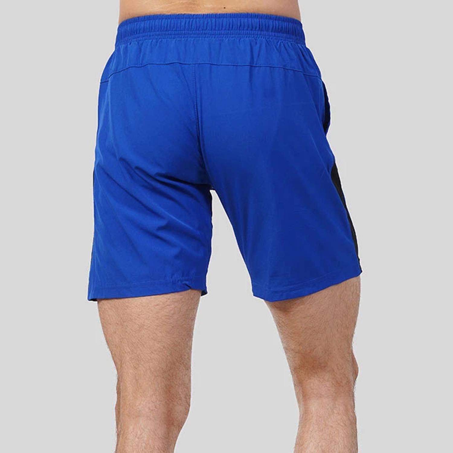 Power Core Men Gym Fitness Short Royal Blue With Black Panel