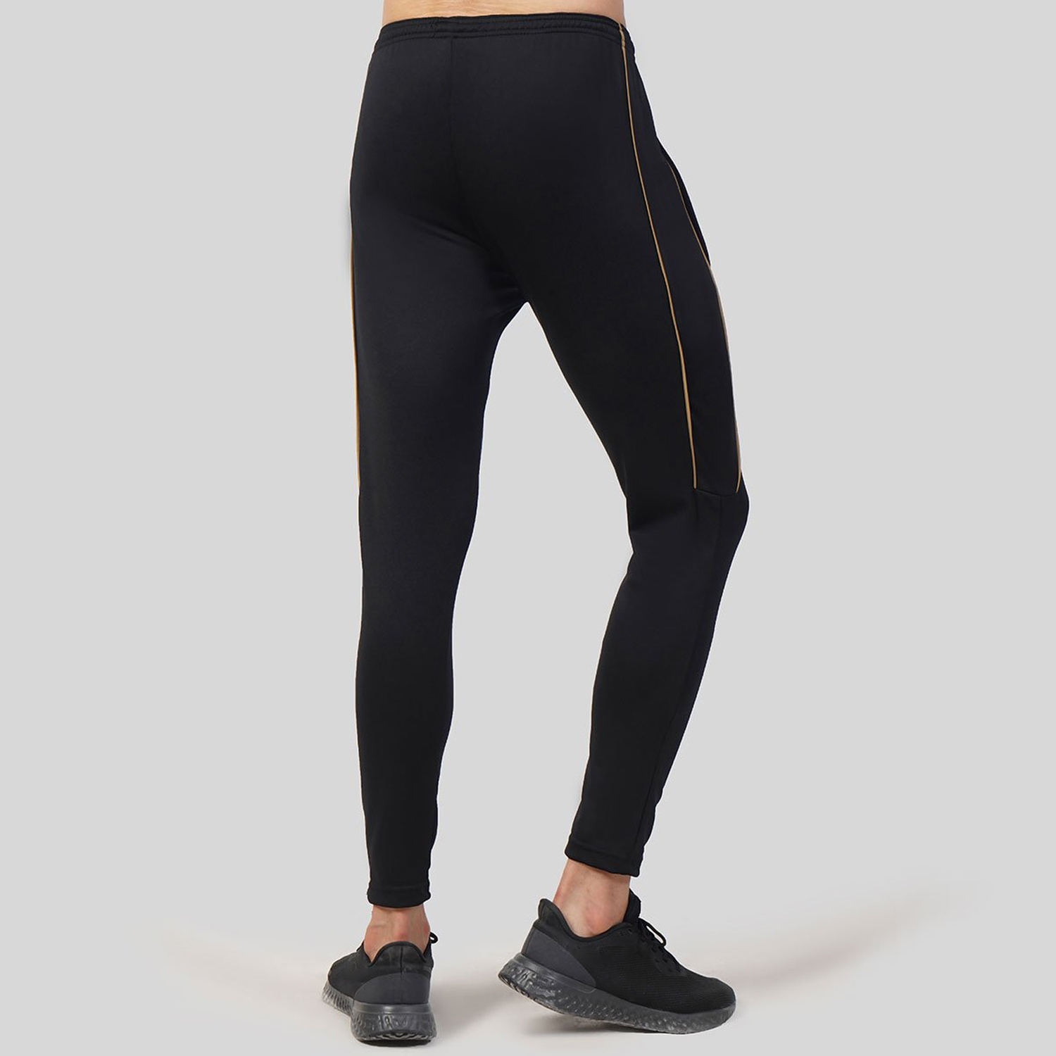 Men Gym Fitness Jogger Black