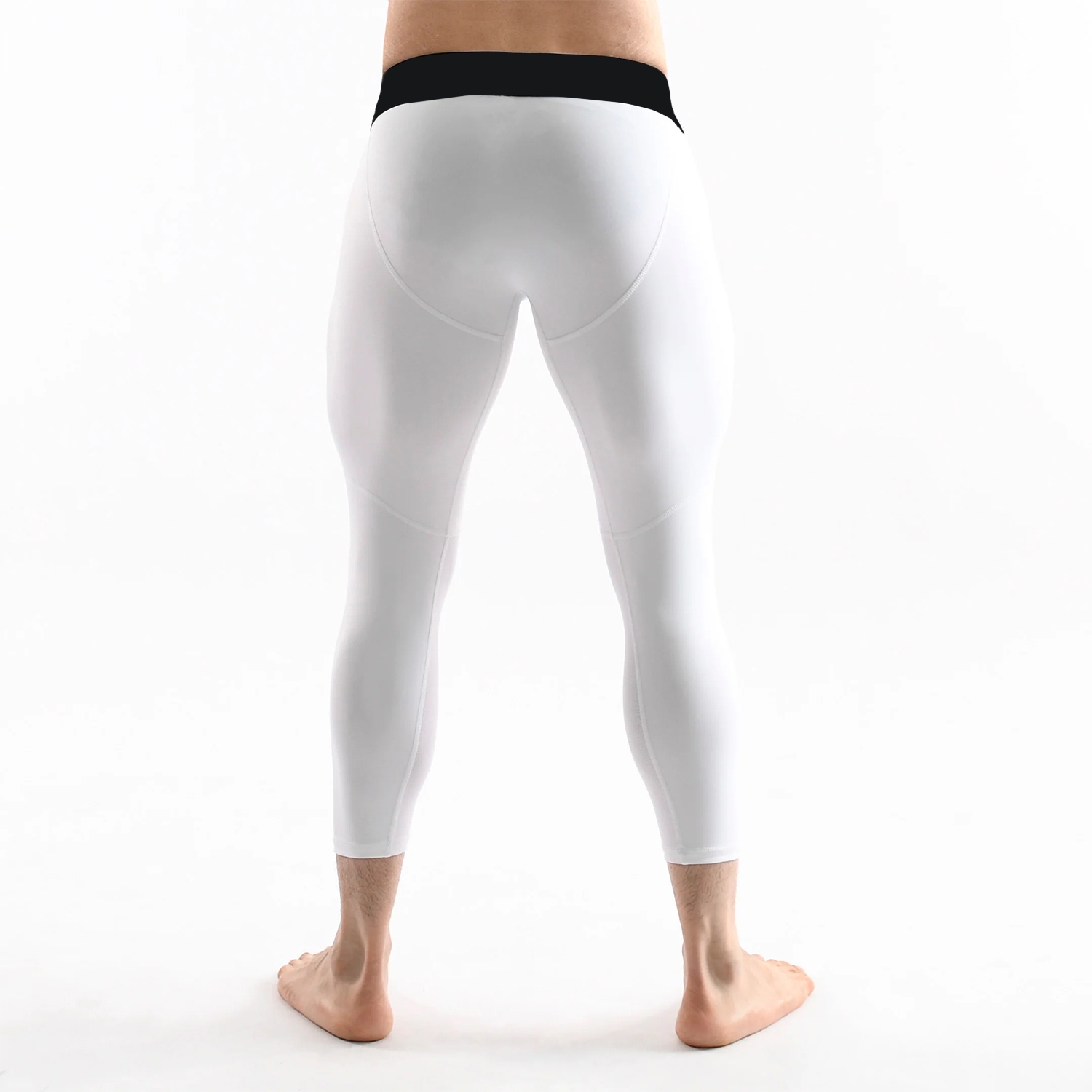 Phantom Stride Men Gym Fitness Compression 3/4 Tight