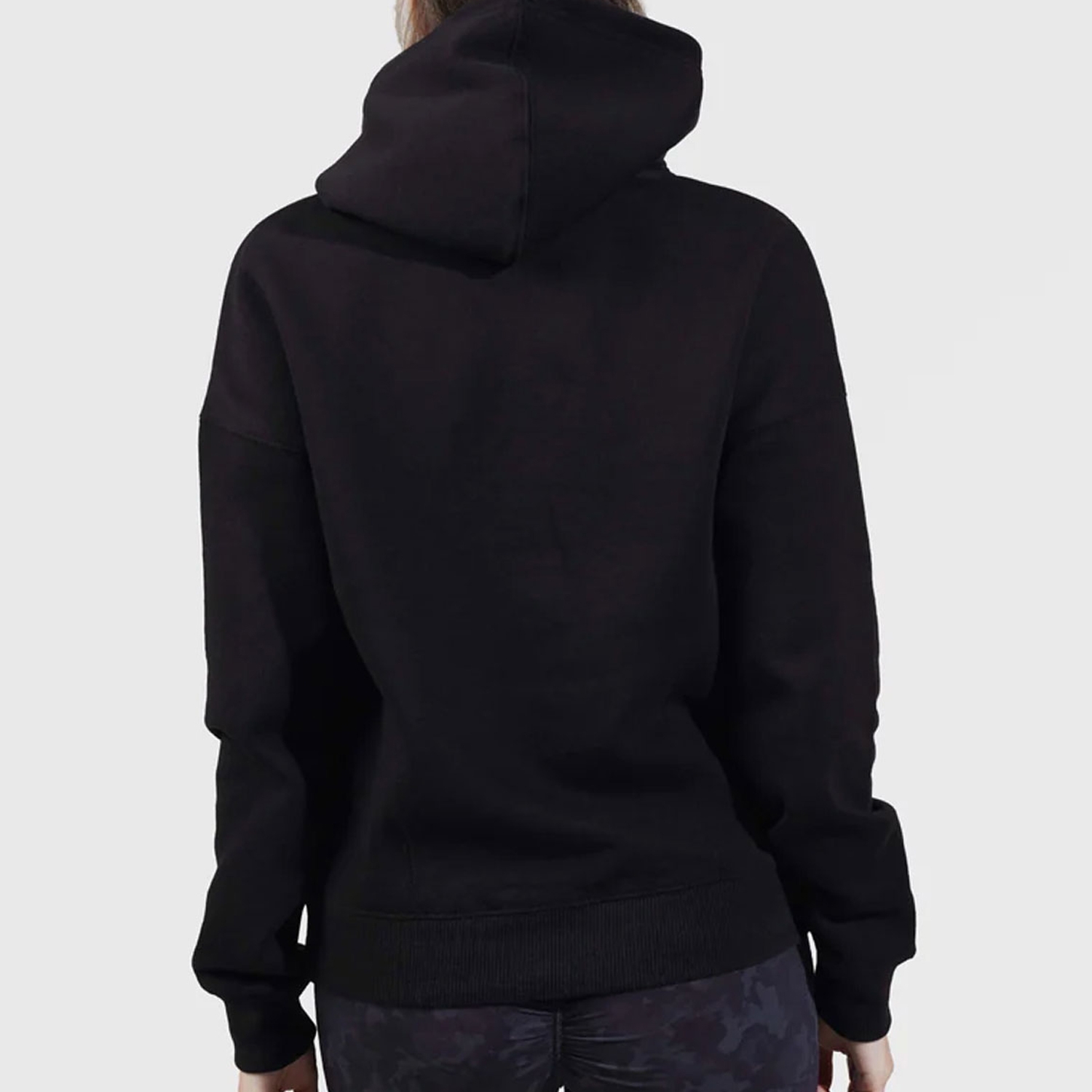 Hyper Cool Women Gym Hoodie Black